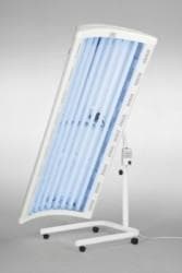 Dermalight 1000 z 12 promiennikami UVB BB lub UVB 311nm, statyw U, kontrola czasu