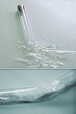 Promiennik bakteriobójczy TUV-15W z folią antyrozbryzgową