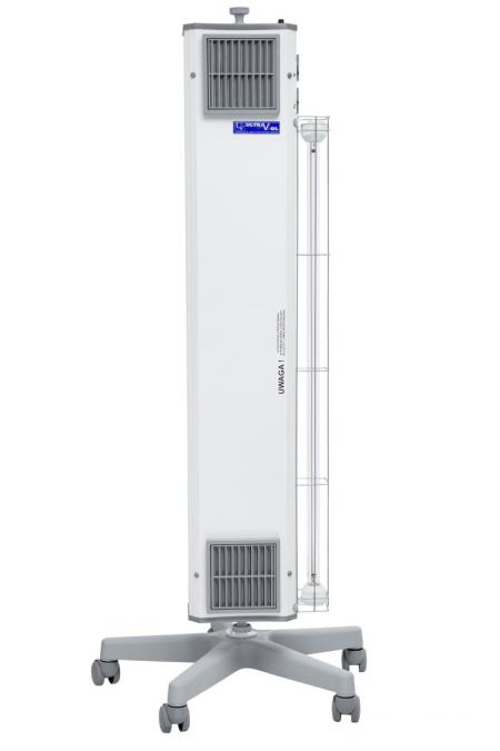 Lampa bakteriobójcza przepływowa NBVE-60/30 P biała - przejezdna