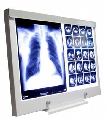 Negatoskop LED NGP 21 z podstawą biurkową