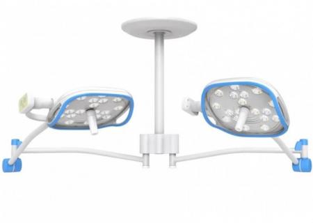 Lampa zabiegowo-operacyjna bezcieniowa dwuczaszowa S200DC sufitowa
